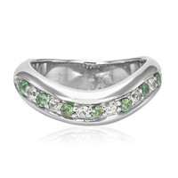 Bague en argent et Alexandrite du Brésil