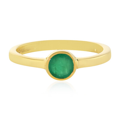 Bague en argent et Emeraude de Socoto
