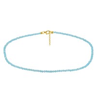 Collier en argent et Amazonite