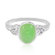Bague en argent et Chrysoprase impériale