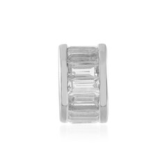 Pendentif en argent et Topaze blanche