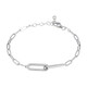 Bracelet en argent et Diamant I3 (I)