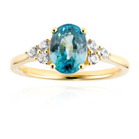 Bague en or et Zircon de Ratanakiri