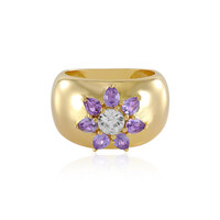 Bague en argent et Zircon (Adela Silber)