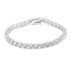Bracelet en argent et Topaze blanche