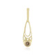 Pendentif en or et Diamant champagne I2 (Ornaments by de Melo)