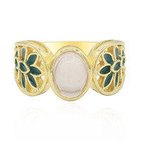 Bague en argent et Quartz rose