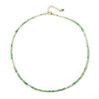 Collier en argent et Grenat Tsavorite