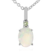 Collier en argent et Opale Welo