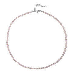 Collier en argent et Kunzite
