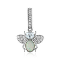Pendentif en argent et Opale Welo (Dallas Prince Designs)