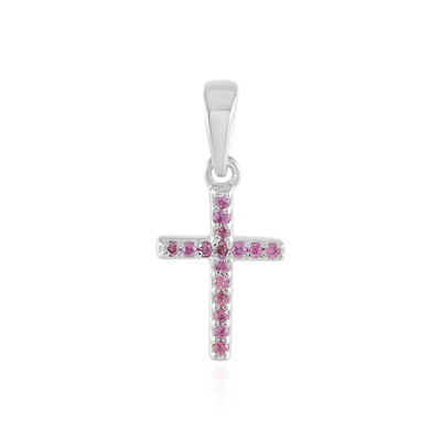 Pendentif en argent et Grenat Rhodolite