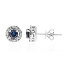 Boucles d'oreilles en or et Saphir de Ceylan (CIRARI)