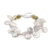 Bracelet en argent et Perle Keshi (TPC)