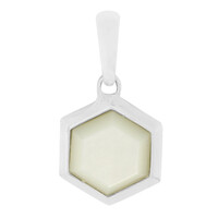 Pendentif en argent et Nacre