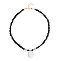 Collier en argent et Quartz blanc
