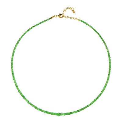 Collier en argent et Grenat Tsavorite