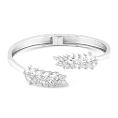 Bracelet en argent et Topaze blanche