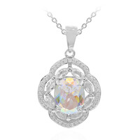 Collier en argent et Topaze Rayon de Lune