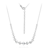 Collier en argent et Topaze blanche (Adela Silber)
