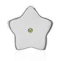 Charm en argent et Saphir jaune