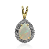 Pendentif en or et Opale Welo AAA (Adela Gold)