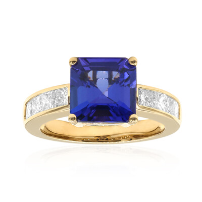 Bague en or et Tanzanite AAA (CIRARI)