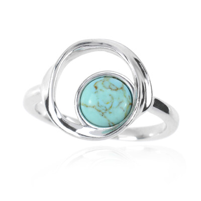 Bague en argent et Turquoise (dagen)