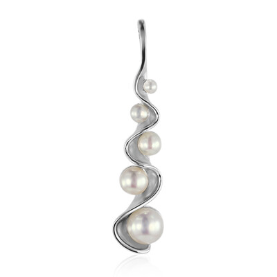 Pendentif en argent et Perle de culture d'eau douce (MONOSONO COLLECTION)