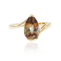 Bague en or et Andalousite