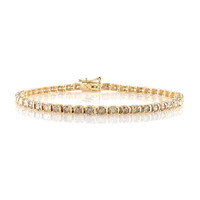 Bracelet en or et Diamant champagne I2 (de Melo)