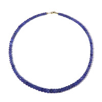 Collier en or et Tanzanite