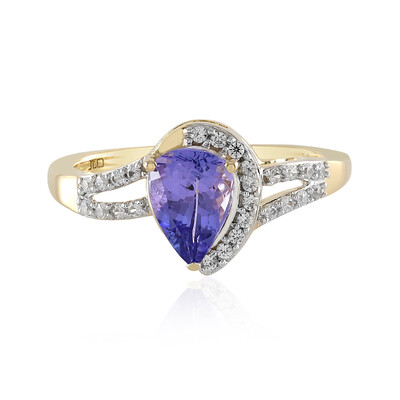 Bague en or et Tanzanite