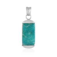Pendentif en argent et Amazonite (Bali Barong)