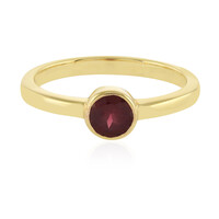 Bague en argent et Grenat Rhodolite