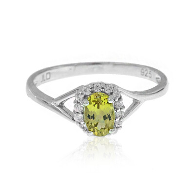 Bague en argent et Grenat du Mali