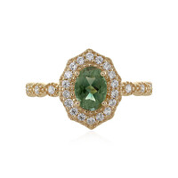 Bague en or et Pierre du Soleil de l’Orégon