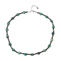 Collier en argent et Turquoise (Riya)