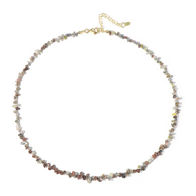 Collier en argent et Diamant fantaisie