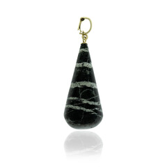 Pendentif en argent et Séraphinite (CUSTODANA)