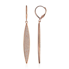Boucles d'oreilles en argent et Zircon