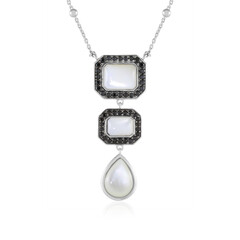 Collier en argent et Nacre (Dallas Prince Designs)