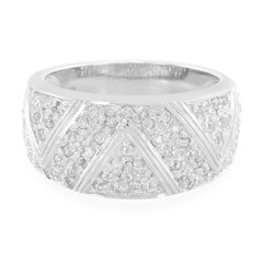 Bague en argent et Zircon