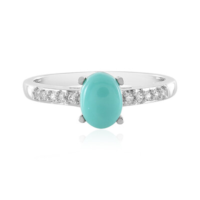Bague en argent et Turquoise