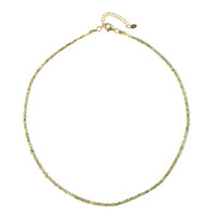 Collier en argent et Diamant jaune