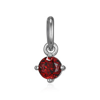 Pendentif en argent et Grenat du Mozambique