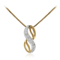 Collier en argent et Diamant I3 (I)