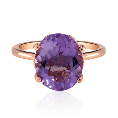 Bague en argent et Améthyste de Bolivie