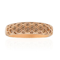 Bague en or et Diamant rose de France SI1 d'Argyle 