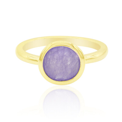 Bague en argent et Jade lavande